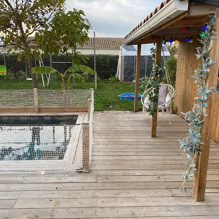 Belle Maison Avec Piscine A 5 Mn Des Plages Prázdninový dům *